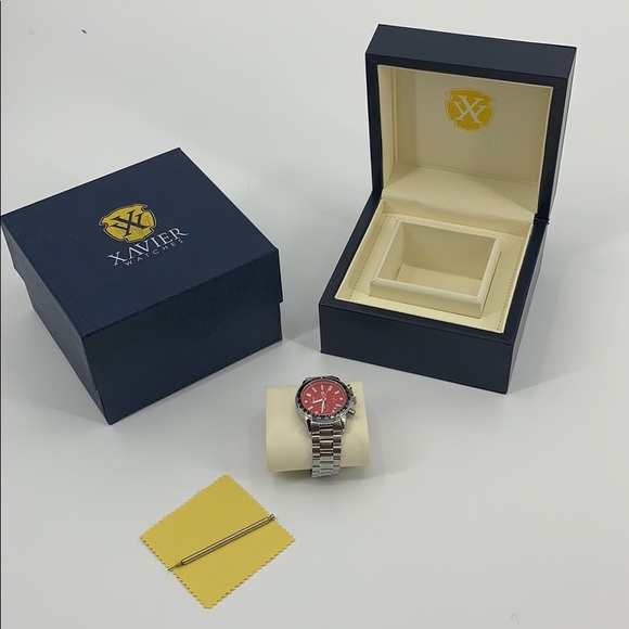 ⌚️NIB Xavier Watches Apex Timepiece Phoenix Red - Picture 12 of 12